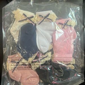 10 pairs baby girl socks 0-6 month